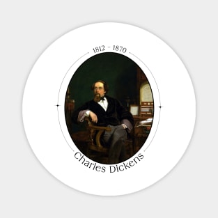 Charles Dickens Design Magnet